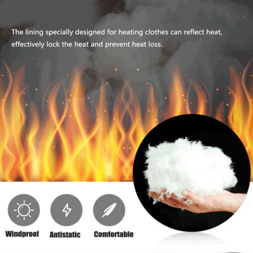 Warm Insulated Jacket with Adjustable Heat Setting