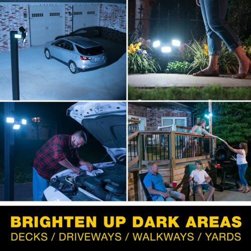 Wireless Motion Sensor Security Light with Remote