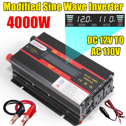 Complete 6000W Home Solar Power System 110V Grid Tie Kit