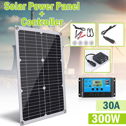 Complete 6000W Home Solar Power System 110V Grid Tie Kit