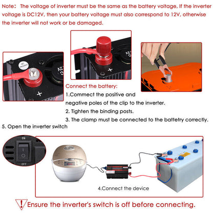 Complete 6000W Home Solar Power System 110V Grid Tie Kit