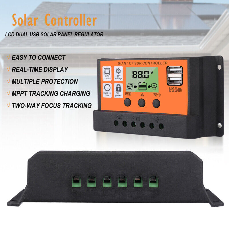 Complete 6000W Home Solar Power System 110V Grid Tie Kit