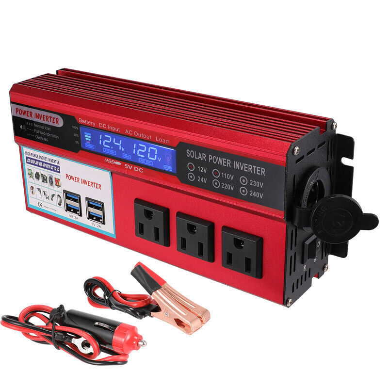 Complete 6000W Home Solar Power System 110V Grid Tie Kit