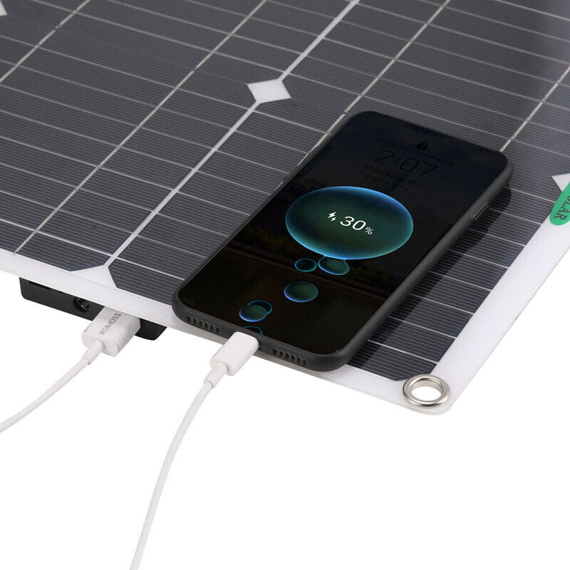 Complete 6000W Home Solar Power System 110V Grid Tie Kit