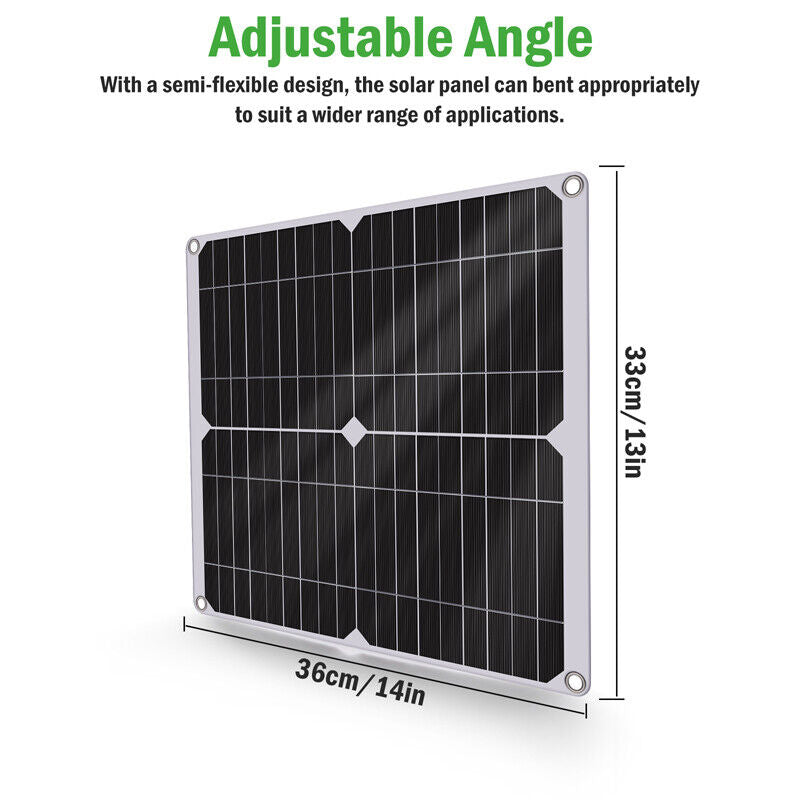 Complete 6000W Home Solar Power System 110V Grid Tie Kit