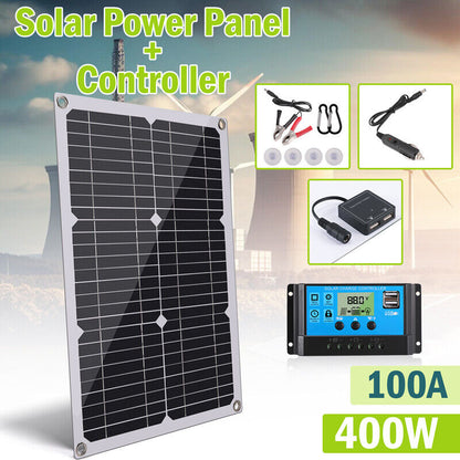 Complete 6000W Home Solar Power System 110V Grid Tie Kit