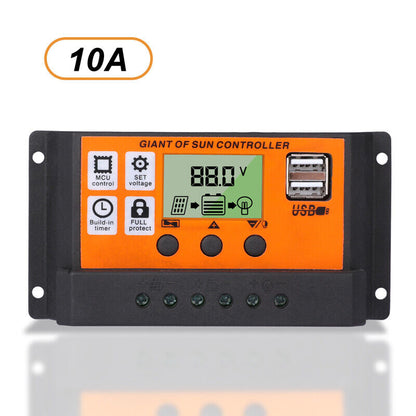 Complete 6000W Home Solar Power System 110V Grid Tie Kit