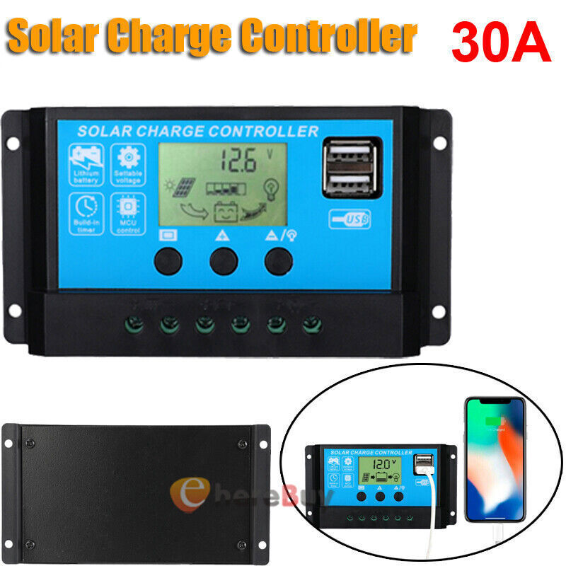 Complete 6000W Home Solar Power System 110V Grid Tie Kit