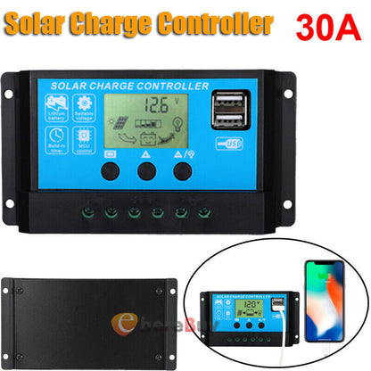 Complete 6000W Home Solar Power System 110V Grid Tie Kit