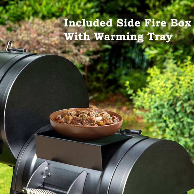 Big Steel BBQ Smoker Grill Outdoor Heavy Duty