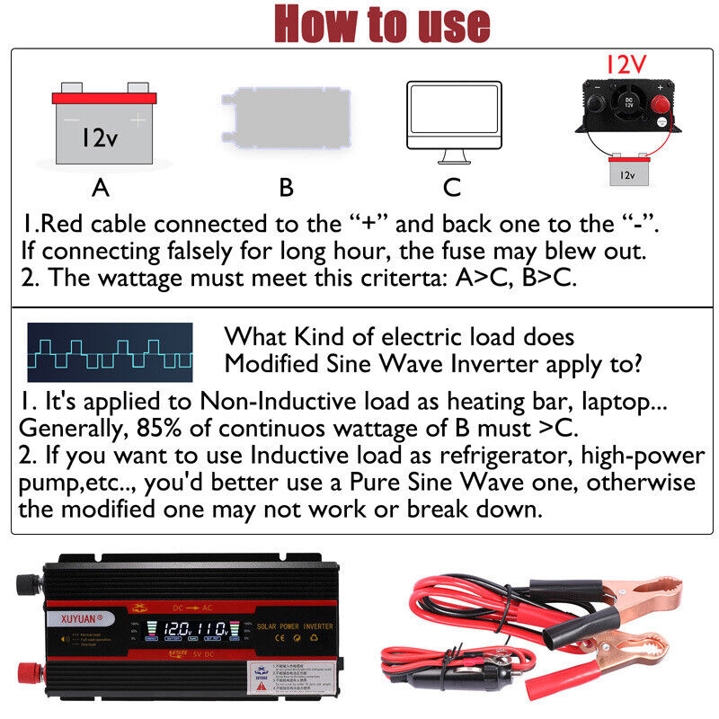 Complete 6000W Home Solar Power System 110V Grid Tie Kit