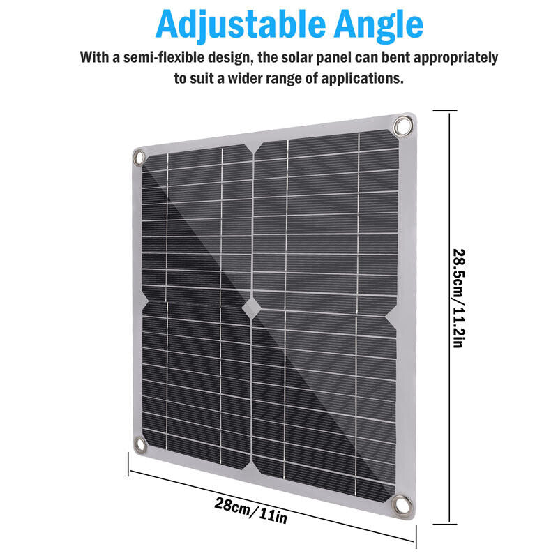 Complete 6000W Home Solar Power System 110V Grid Tie Kit
