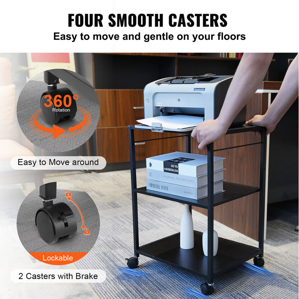 Mobile Printing Desk Cart