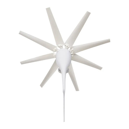 Quiet Home Wind Power Generator 8 Blade Turbine System