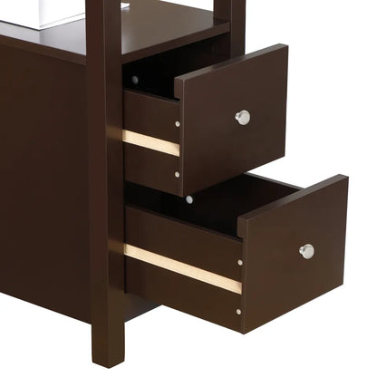 Space Saving Bedside Table with Storage