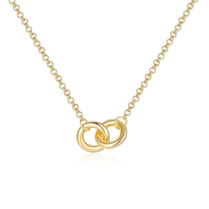 Delicate Sterling Silver Infinity Chain Necklace - Halri