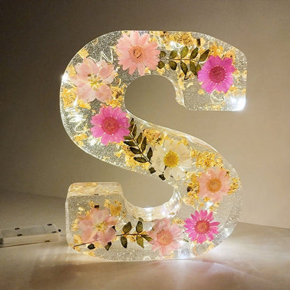 Lampe de table à guirlande florale jolie