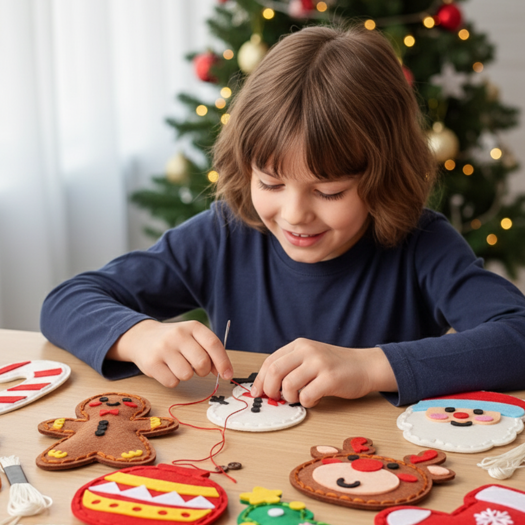 Easy DIY Felt Holiday Craft Kit - Halri