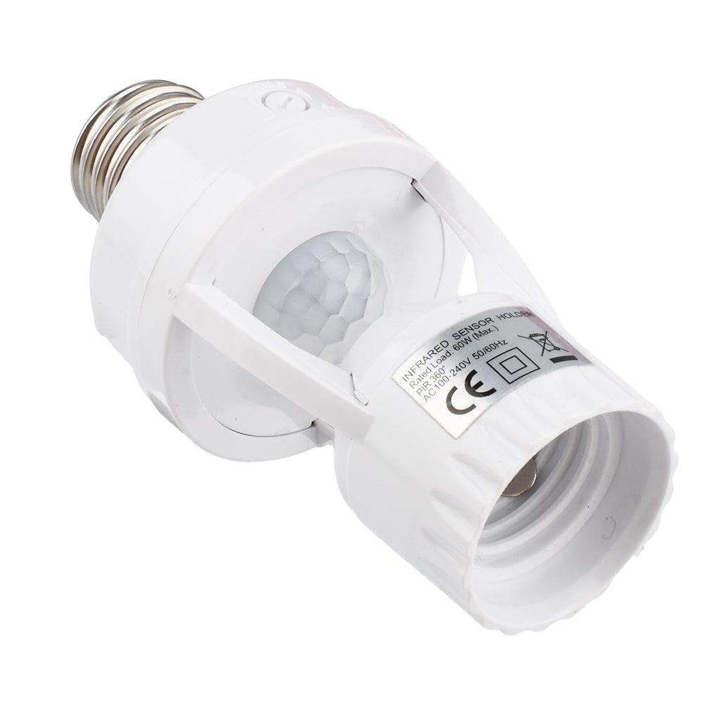 Socle de lampe à activation automatique par mouvement