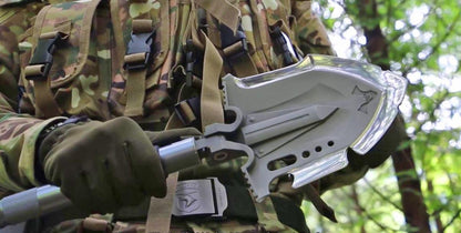 Tough Heavy Duty Camping Survival Shovel