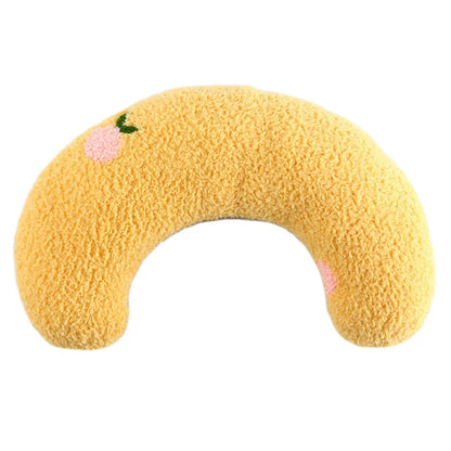 Coussin doux en forme de chat