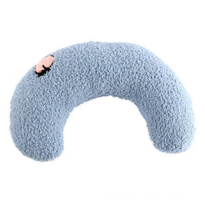 Coussin doux en forme de chat