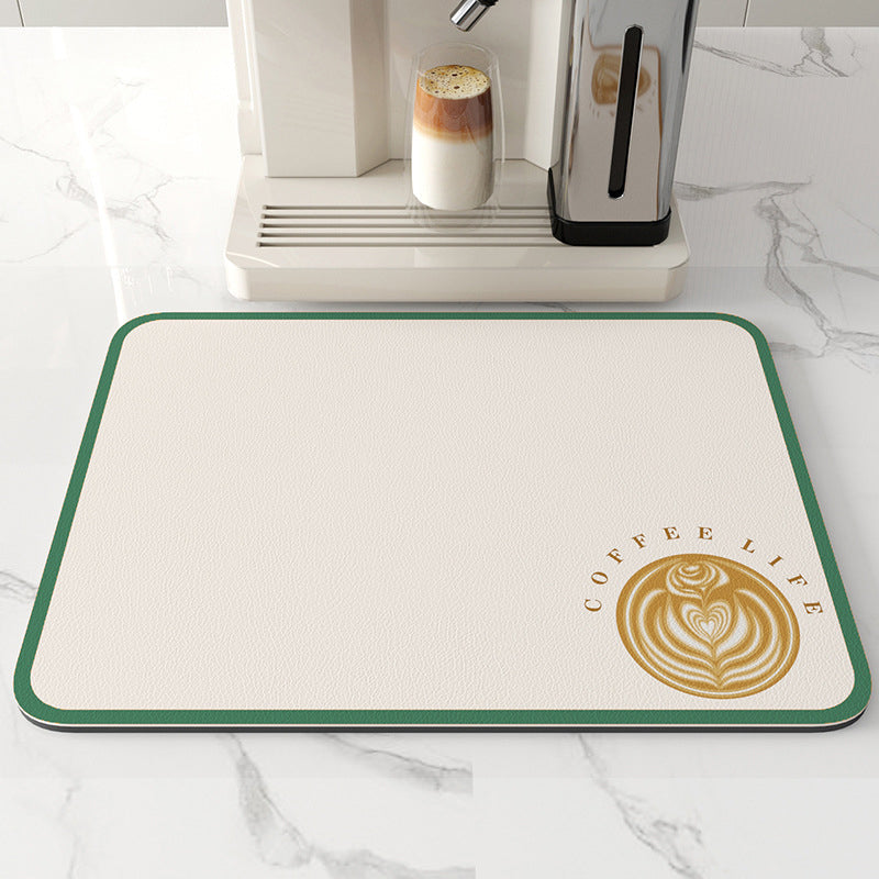 Tapis de cuisine à séchage rapide pour comptoirs