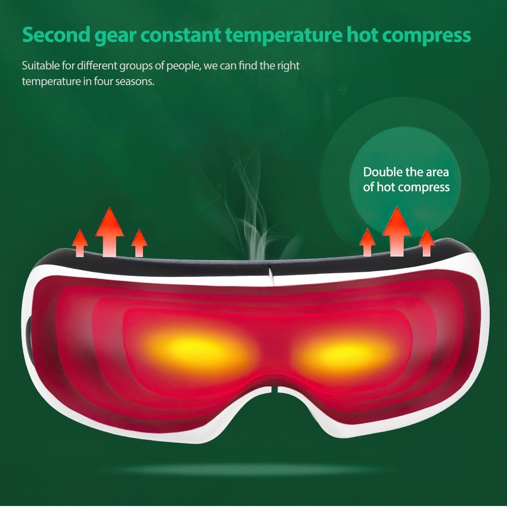 Relaxing Eye Massager for Tired Eyes and Headaches