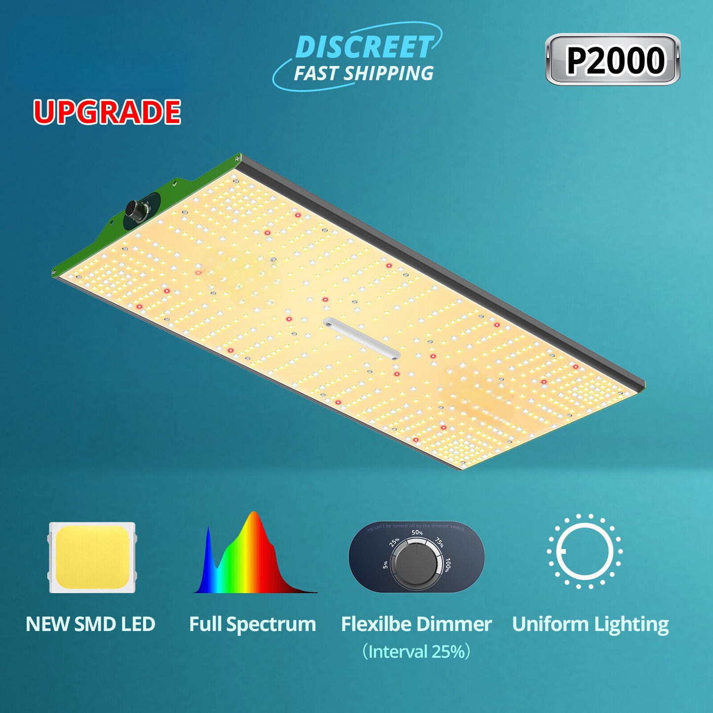 Bright Indoor Full Spectrum Plant Light