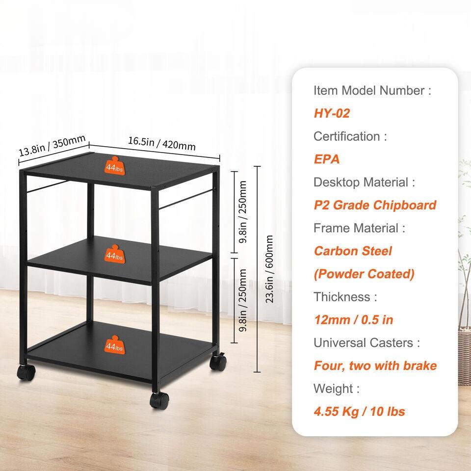 Mobile Printing Desk Cart