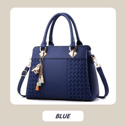 Sac à main élégant pour femme avec détail à pompon
