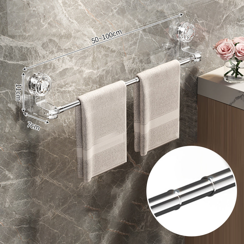 Porte-serviettes amovible avec ventouse puissante