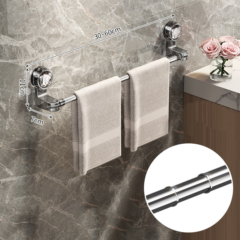 Porte-serviettes amovible avec ventouse puissante