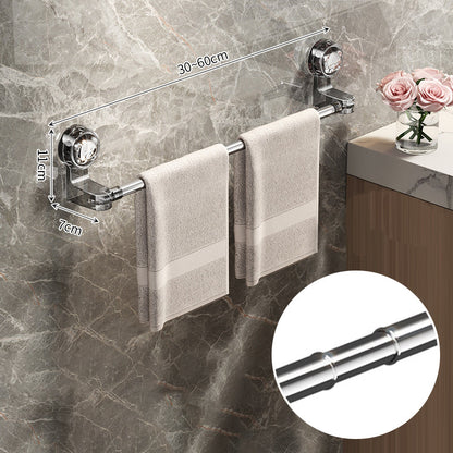 Porte-serviettes amovible avec ventouse puissante