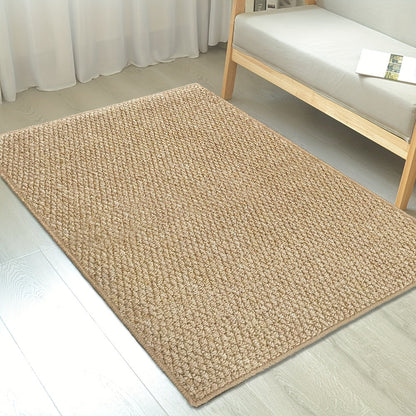 Soft Plush Entrance Mat - Washable Non Slip Door Rug