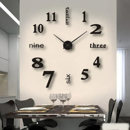 Horloge murale ronde élégante