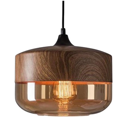 Suspension moderne nordique en bois