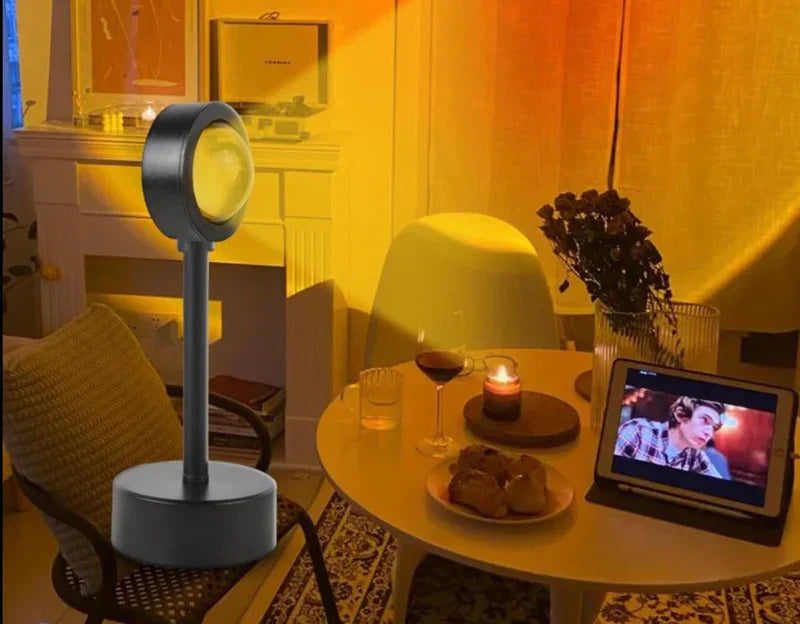 Colorful Globe Table Lamp with 4 Lights - Halri