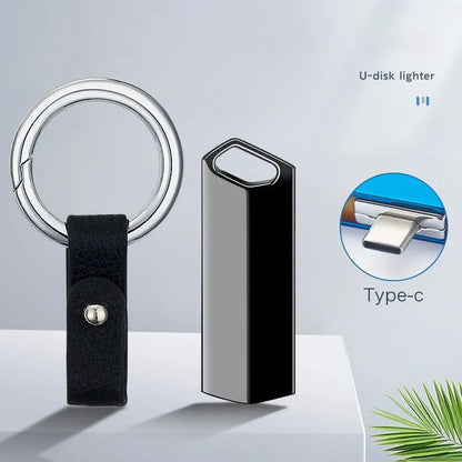Briquet USB compact pour téléphone de voyage