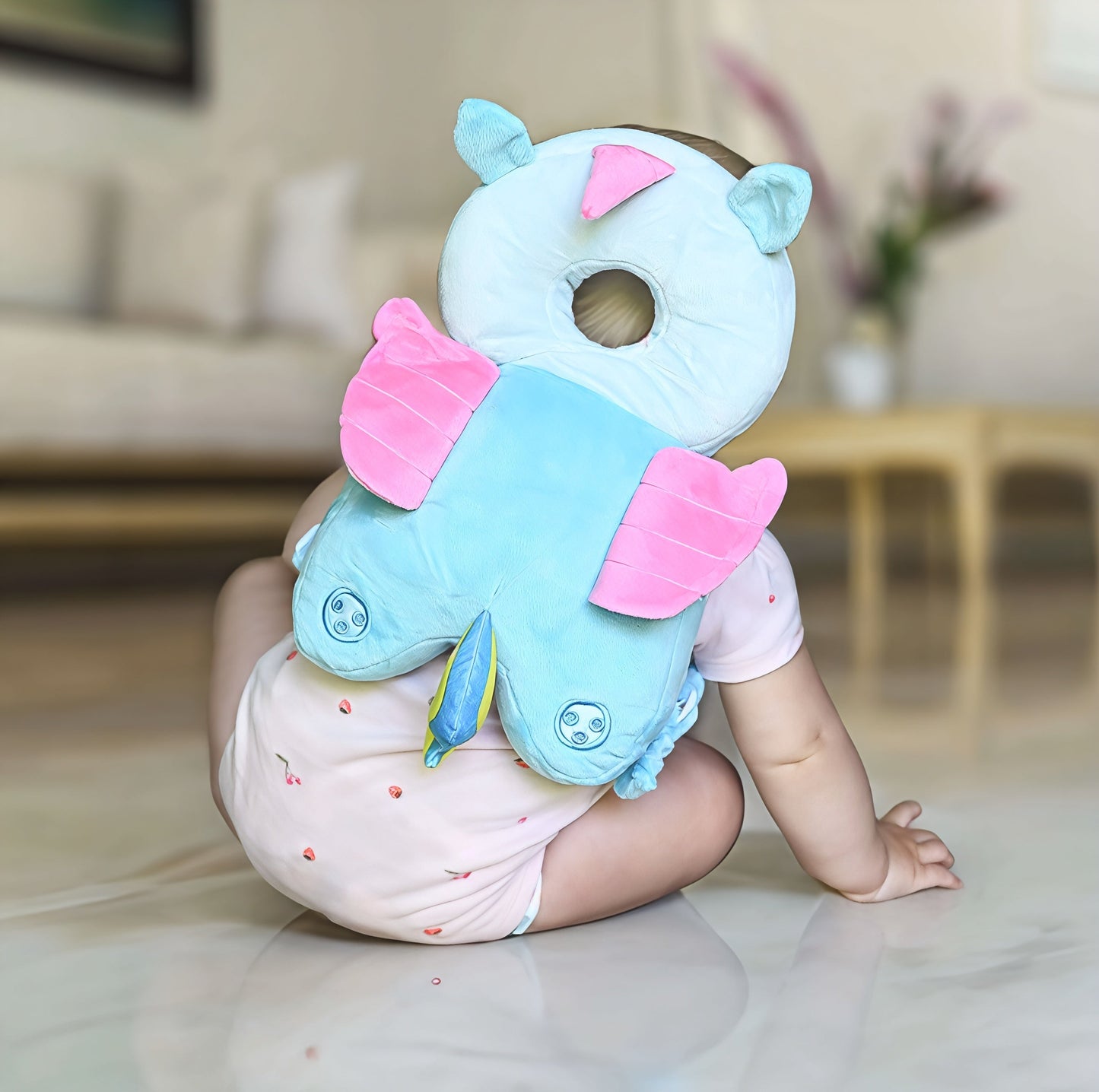 Casque de sécurité pour bébé, sac à dos, coussin de protection pour la tête
