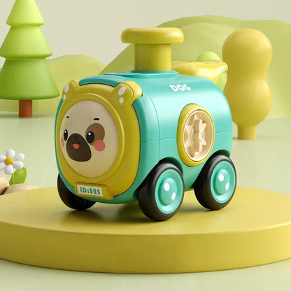 Train des animaux amusant