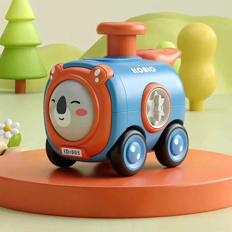 Train des animaux amusant