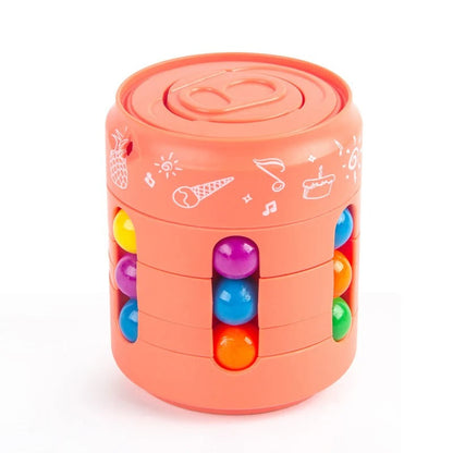 Jeu amusant d'œufs tournants de couleurs à associer 