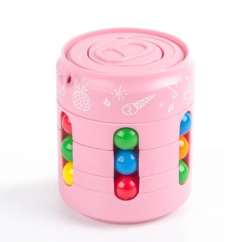 Jeu amusant d'œufs tournants de couleurs à associer 