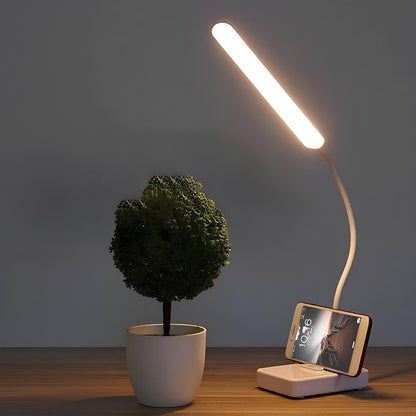 Adjustable LED Desk Light with USB Charging and Color Options - Halri