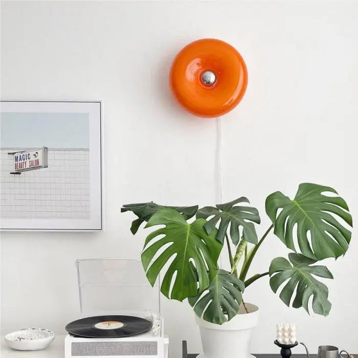 Lampe de bureau ronde à LED 