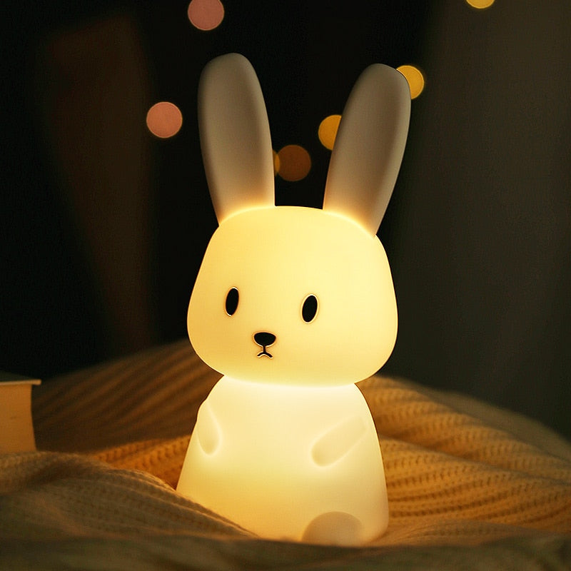 SoftGlow Nightlight - Fun LED Animal Lamp for Children - Halri