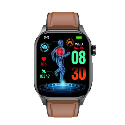 Advanced Fitness Tracker with ECG and BP Monitor