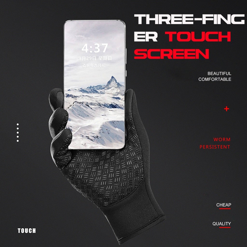 Insulated Water Resistant Smart Phone Gloves