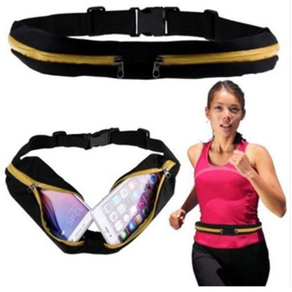Ceinture sportive à double poche